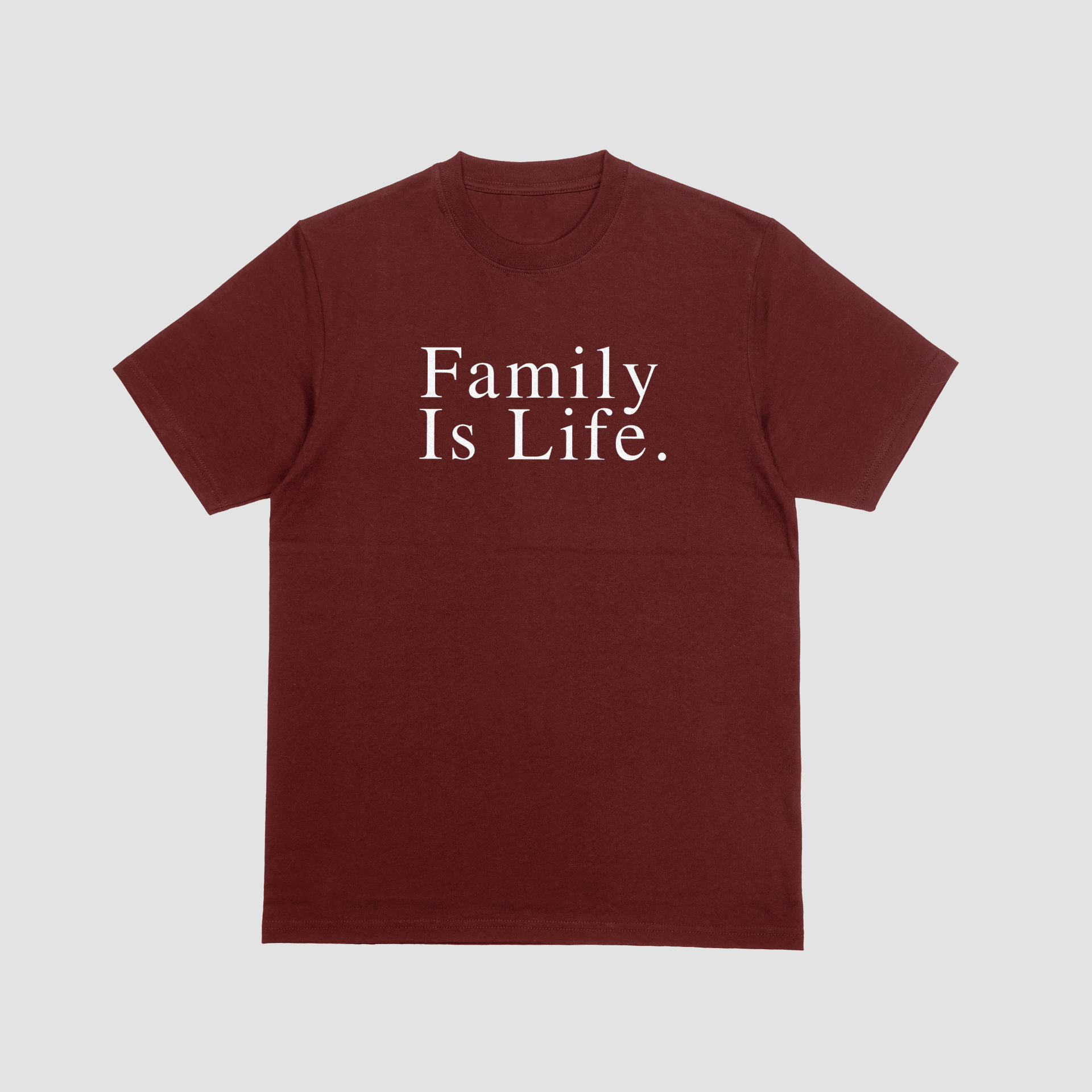 Limited 'Family Is Life' t-shirt