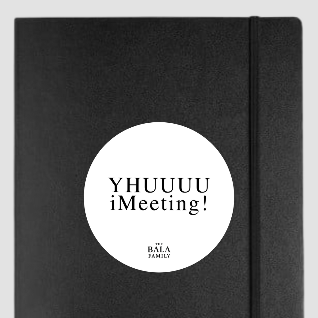 Pre-order - 'YHUUUU iMeeting' notebook