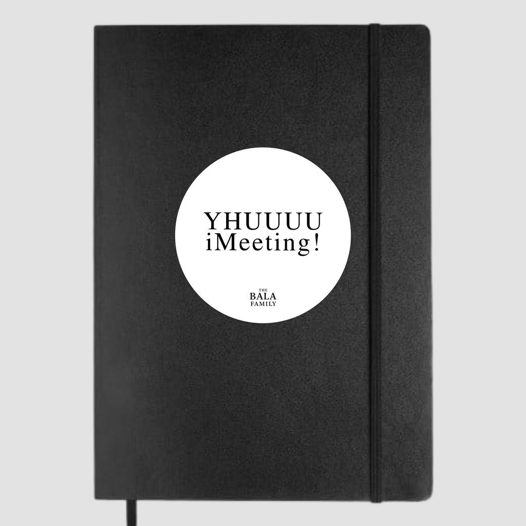 Pre-order - 'YHUUUU iMeeting' notebook