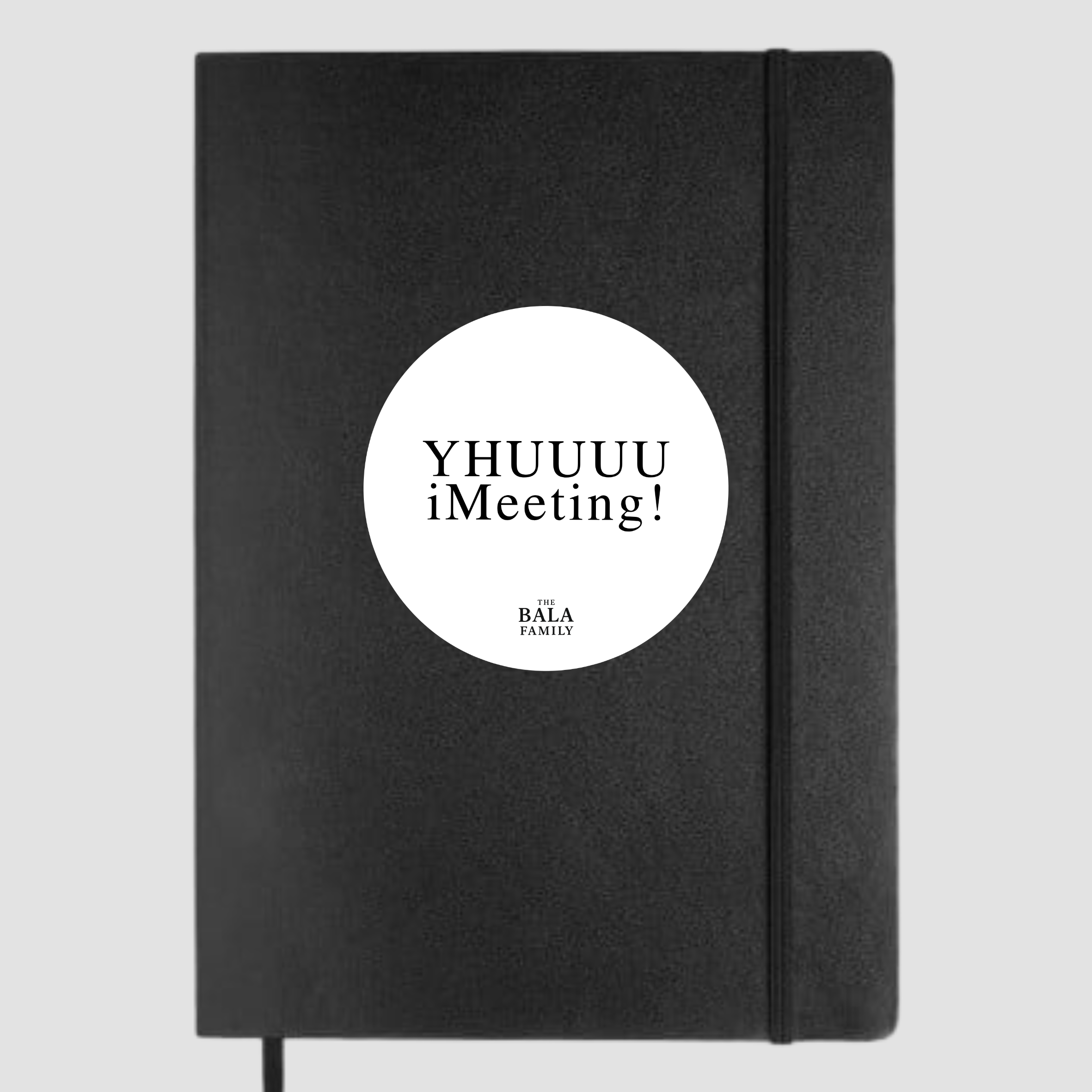 Pre-order - 'YHUUUU iMeeting' notebook